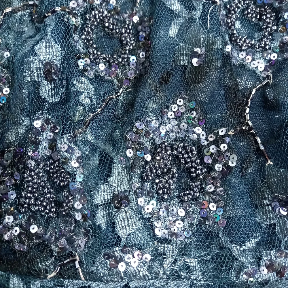 Anyhea Crawford vintage lace shirt jacket 16 - Picture 4 of 11